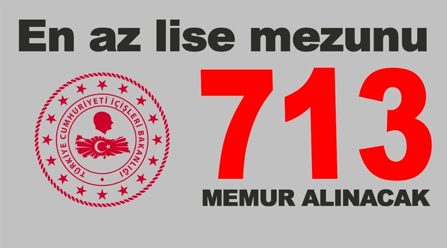 İçişleri Bakanlığı en az lise mezunu yüzlerce memur alacak: Şartlar açıklandı