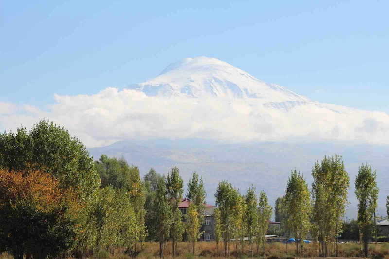 Iğdır’da yüksek kesimler yeniden beyaza büründü
