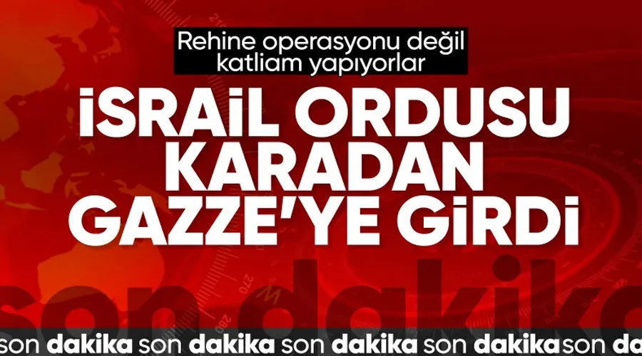 İsrail ordusu, rehine operasyonu bahanesiyle Gazze