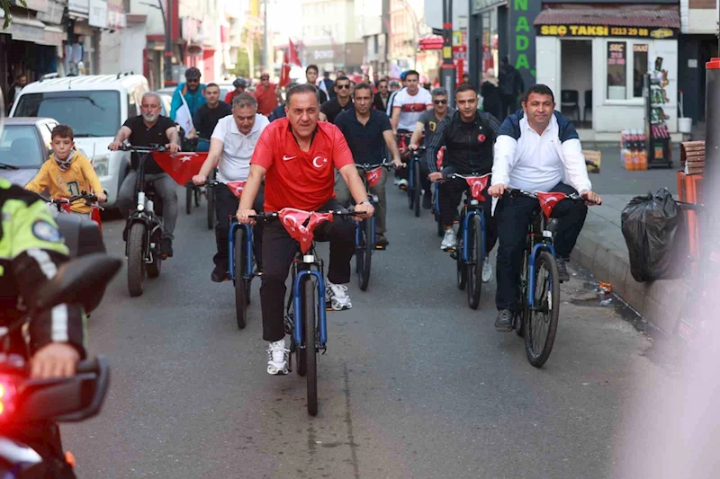 Pedallar, Cumhuriyetin 100. yılı için çevrildi
