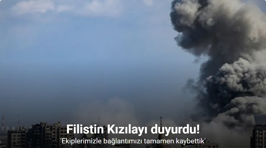 Filistin Kızılayı: “Gazze Şeridi
