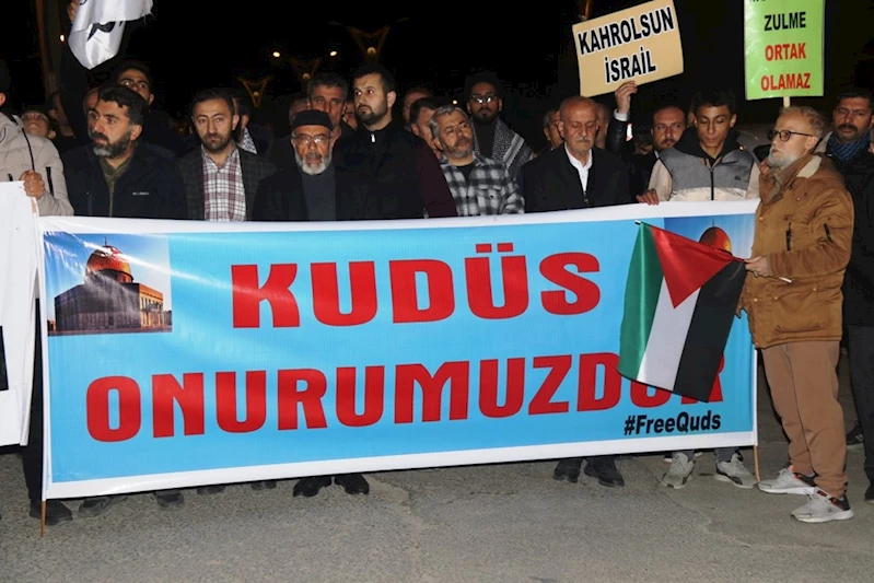 Bitlis’ten İsrail’e kınama
