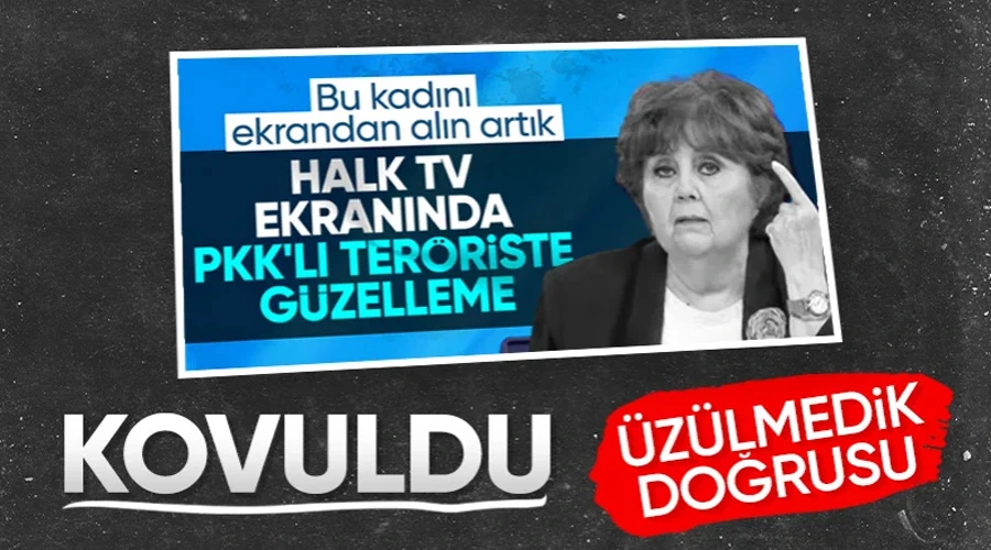 PKK güzellemesi yaptı! Halk Tv, Ayşenur Arslan