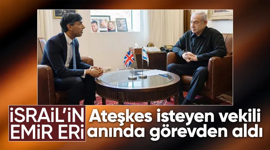 İngiltere Başbakanı Sunak, Gazze’de ateşkes çağrısı yapan siyasetçiyi görevden aldı