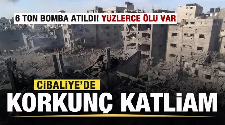 İsrail kana doymuyor! Cibaliye