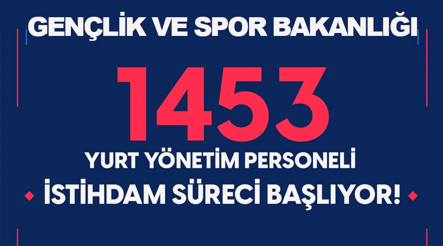 Gençlik ve Spor Bakanlığı, 1453 yurt yöneti