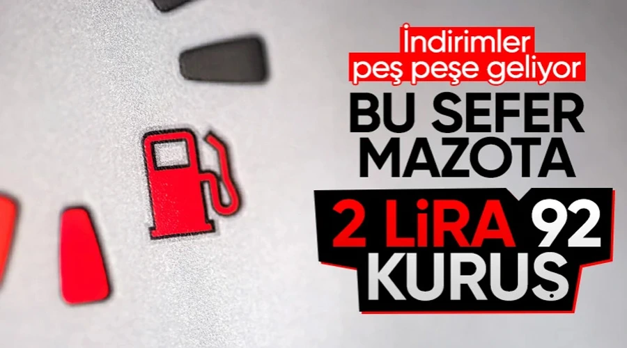 Araç sahiplerine müjde! Motorine indirim geliyor