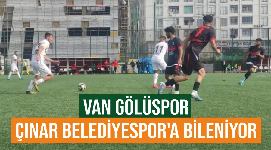 Van Gölüspor, Çınar Belediyespor