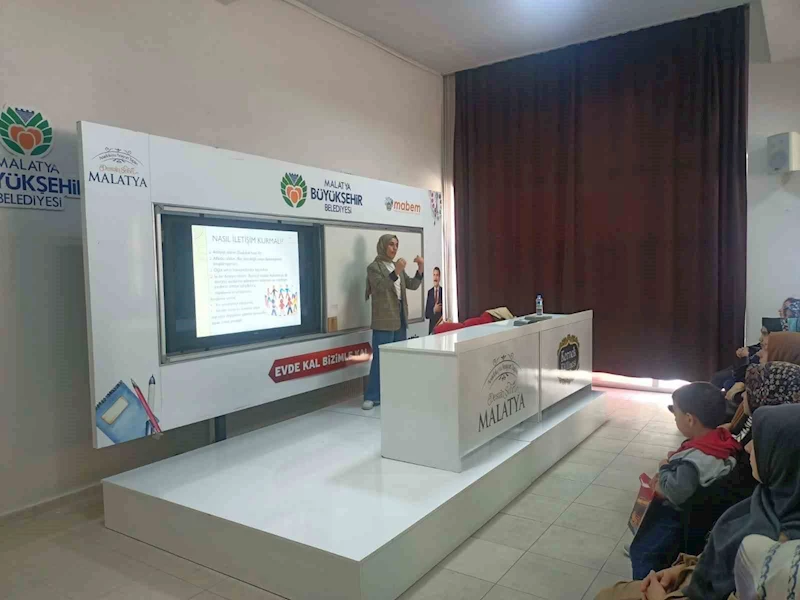 Malatya’da ebeveynlere eğitim semineri verildi
