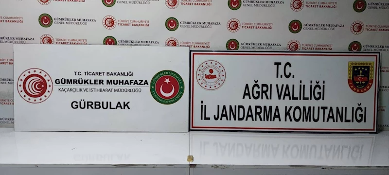 Ağrı’da 1 kilo 152 gram kaçak altın ele geçirildi
