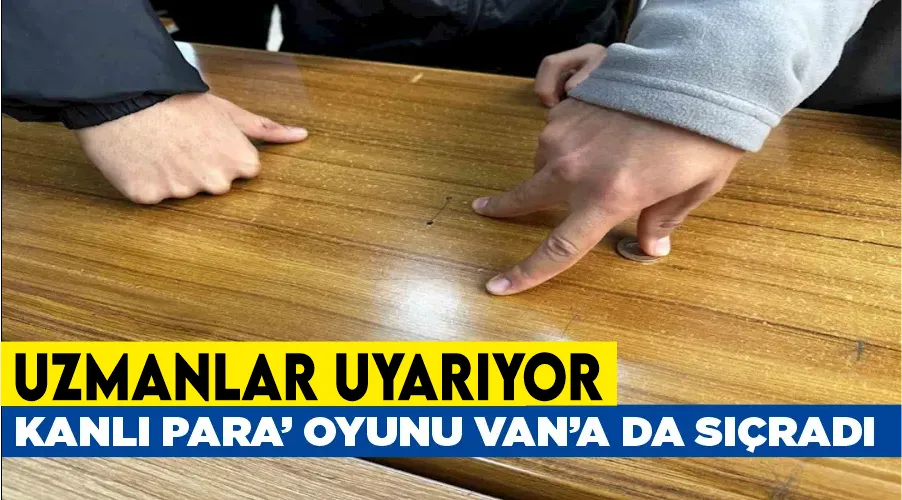 Uzmanlar uyarıyor: ’Kanlı para’ oyunu Van’a da sıçradı