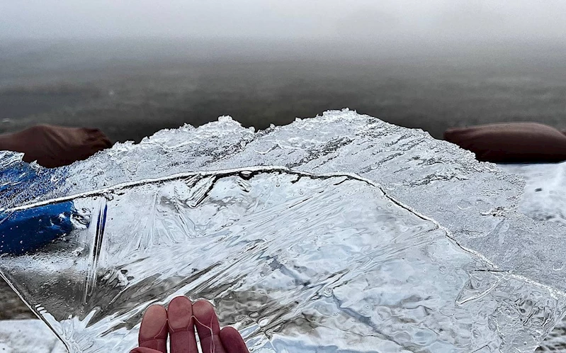 Soğuk hava Ağrı’yı etkisi altına aldı
