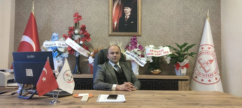 Aşkale İlçe Millî Eğitim Müdürü Kahraman Karalı, görevine başladı
