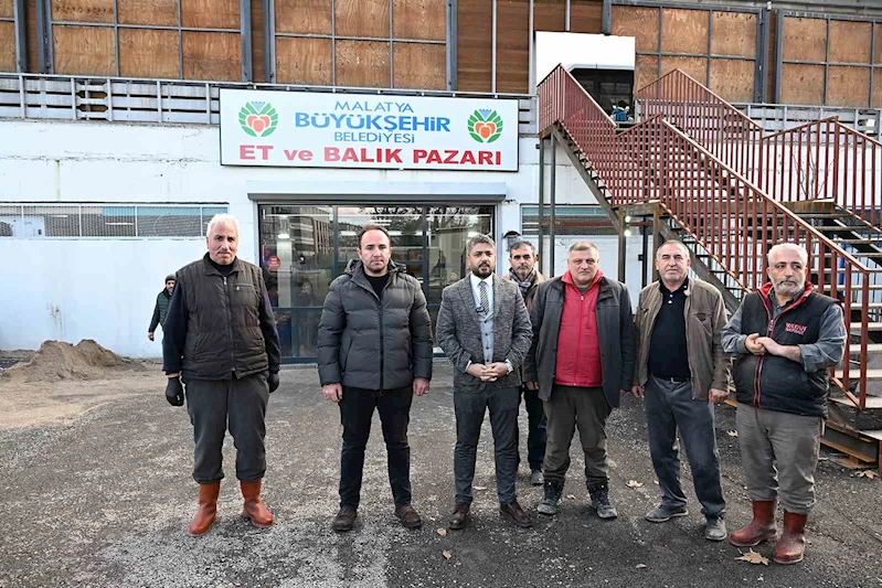 Et ve balık pazarı esnaflarından Başkan Gürkan’a teşekkür
