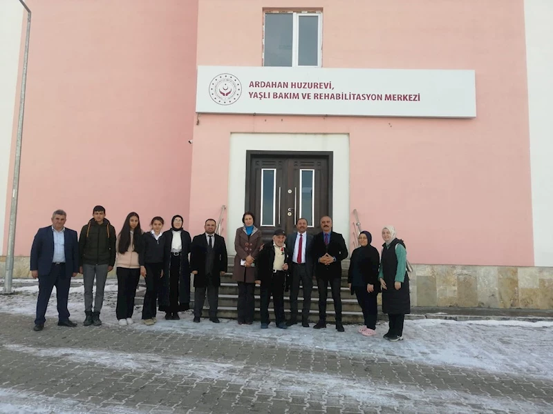Çıldır Milli Eğitim ve Müftülükten Huzurevi Ziyareti

