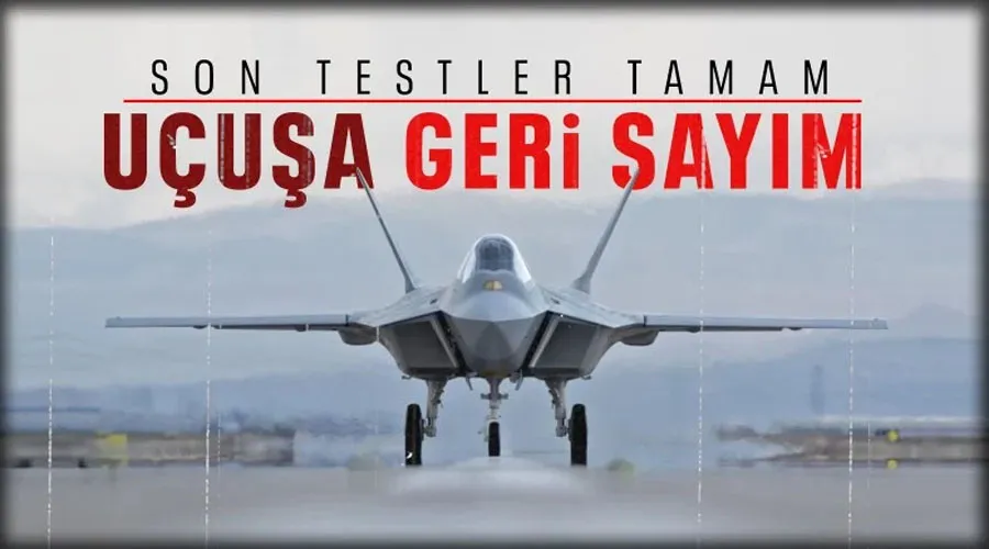 Milli muharip uçak Kaan, ilk uçuşunu yapacak