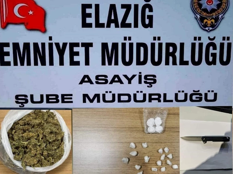 Elazığ’da asayiş uygulamasında aranan 10 şahıs yakalandı
