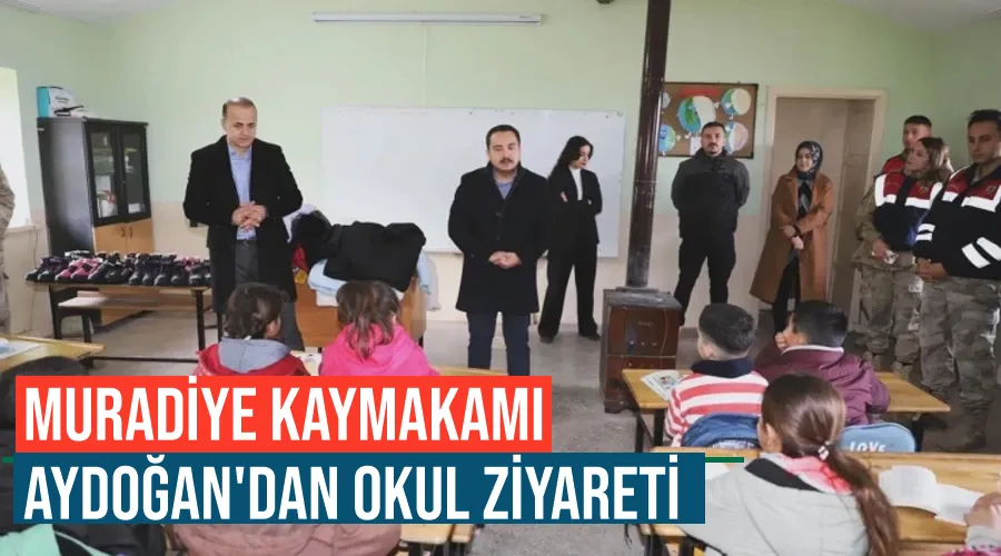Muradiye Kaymakamı Aydoğan