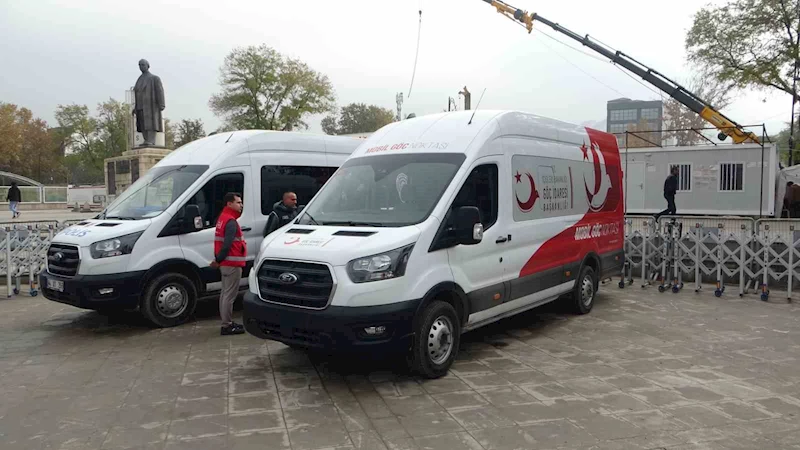 Malatya’da ‘Mobil Göç Noktası’ aracı hizmete girdi
