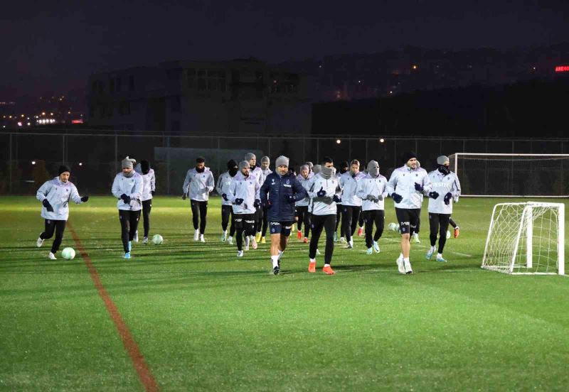 Trabzonspor, Basel maçı hazırlıklarına başladı

