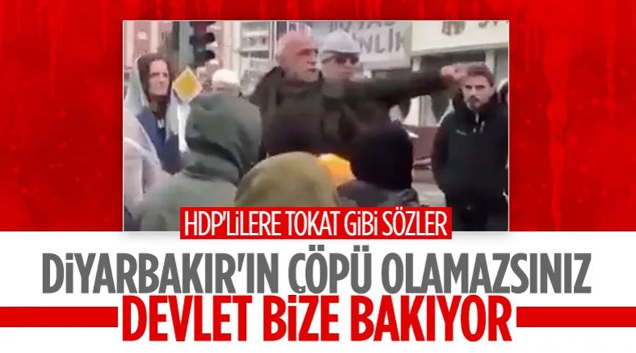Depremzede vatandaştan HDP
