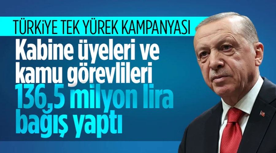 Cumhurbaşkanı Erdoğan: Kabine üyeleri olarak AFAD
