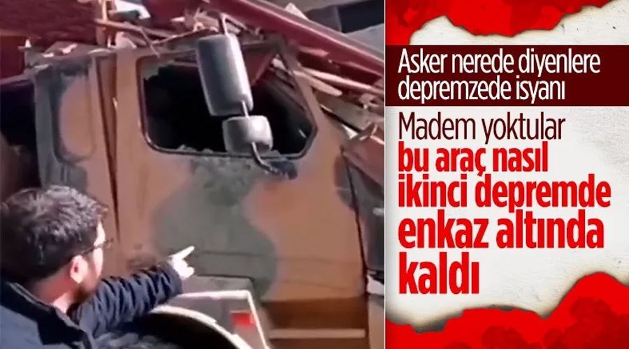 Deprem bölgesinde asker yok iddialarının asılsız olduğu kanıtlarla ispat edildi