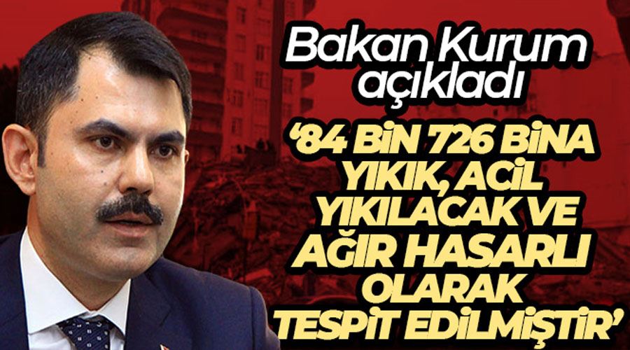 Bakan Kurum: 