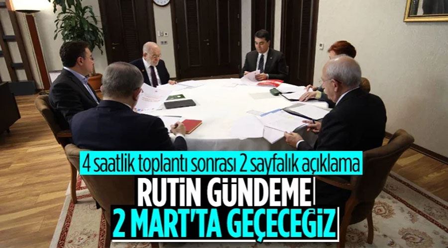Altılı masanın 