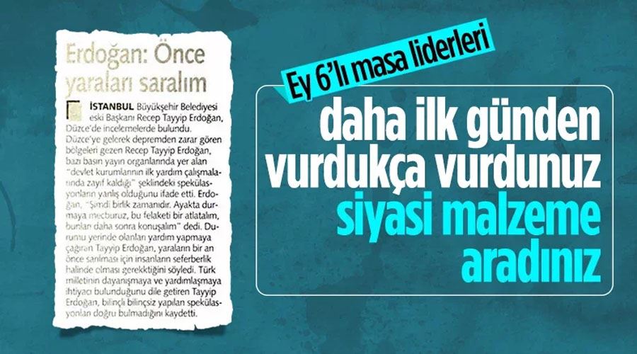 Cumhurbaşkanı Erdoğan