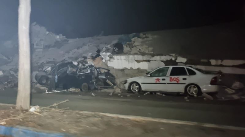 Depremden sonra hayalet şehre dönüşen Elbistan, gece vakti böyle görüntülendi
