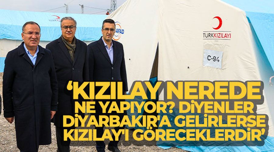 Bakan Bozdağ: 