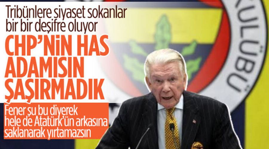 Uğur Dündar, Fenerbahçe tribünlerindeki siyasi provokasyona sahip çıktı