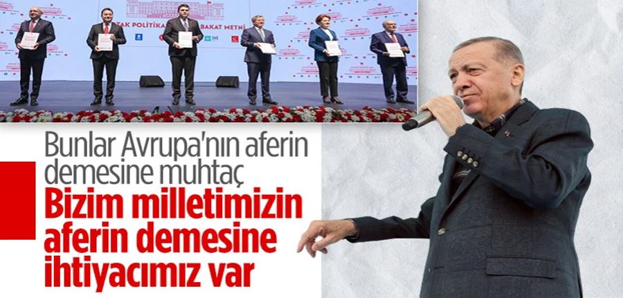 Cumhurbaşkanı Erdoğan