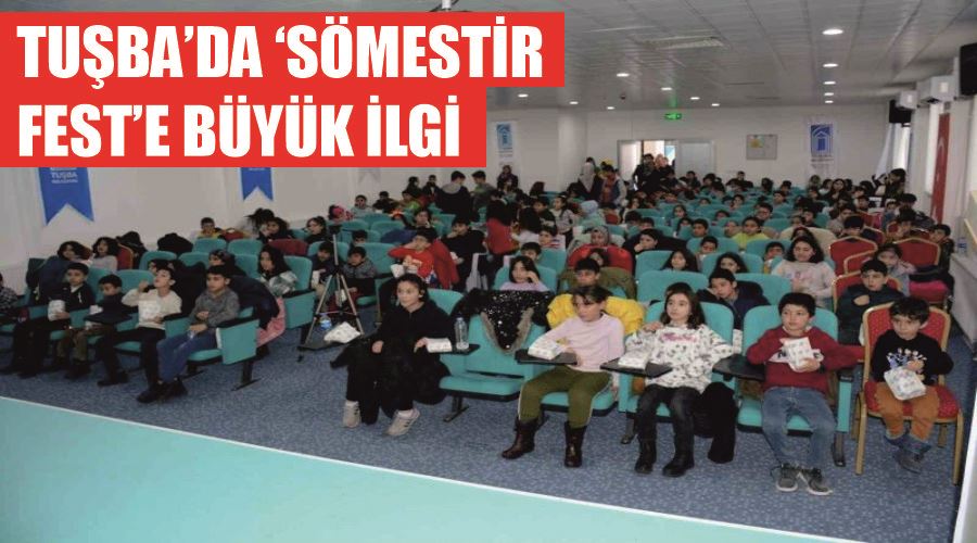 Tuşba’da ‘Sömestir Fest’e büyük ilgi