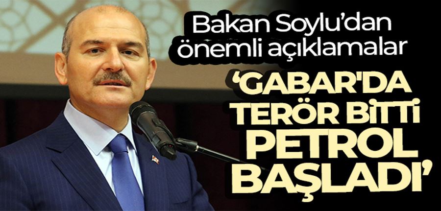 Bakan Soylu: 