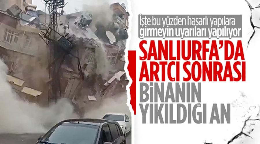 Depremden etkilenen Şanlıurfa
