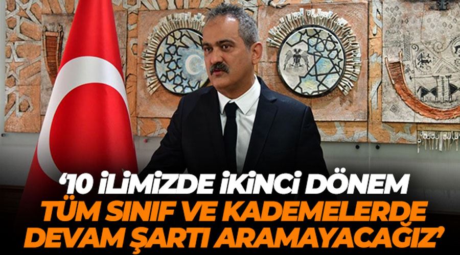 Bakan Özer: 