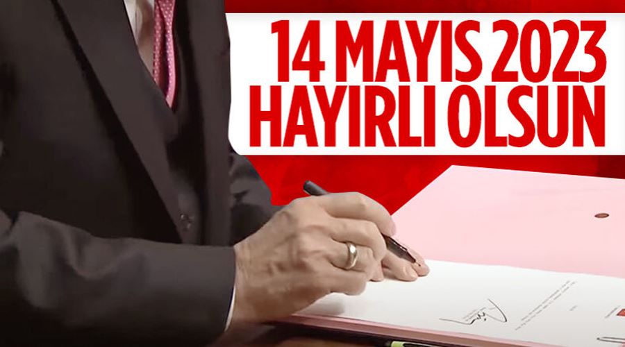 2023 seçimleri için son düzlük! Cumhurbaşkanı Erdoğan, seçim tarihini açıkladı...