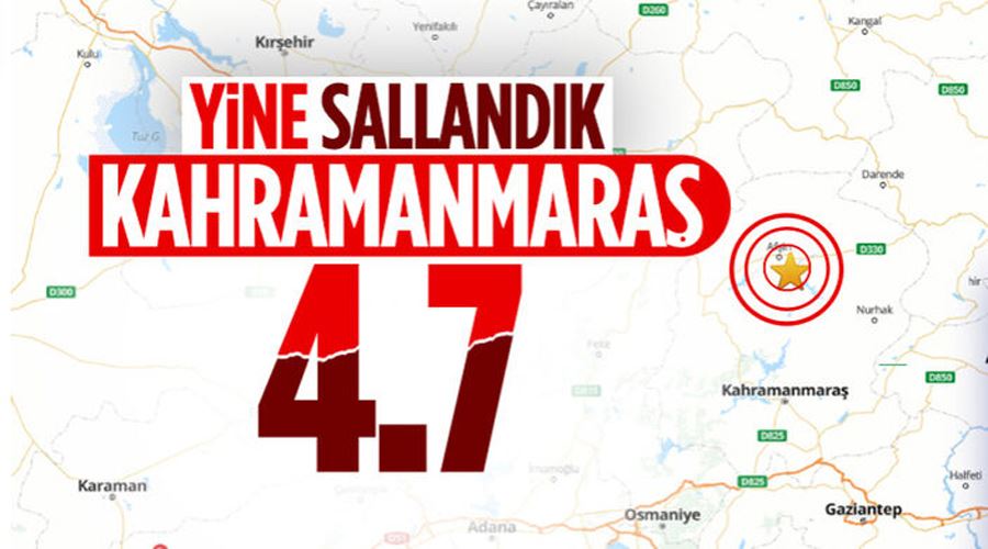 Kahramanmaraş sallandı! Göksun