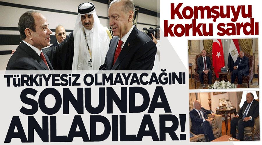 Türkiyesiz olmayacağını anladılar! Mısır