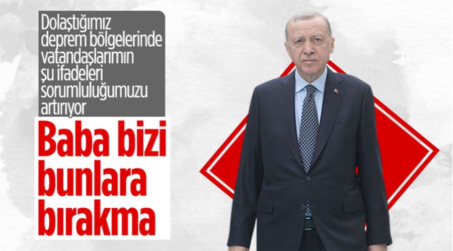 Cumhurbaşkanı Erdoğan: Bunlara ülke bırakılmaz