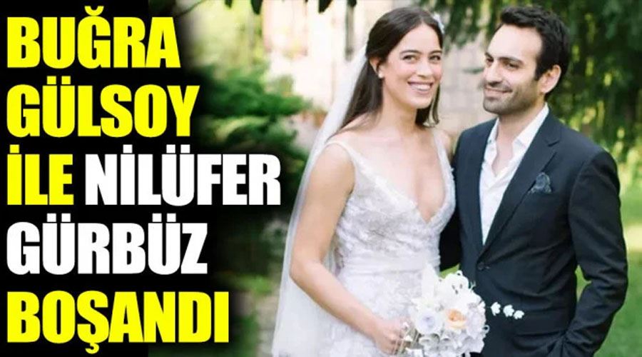 5 yıllık evlilik tek celsede bitti! Oyuncu Buğra Gülsoy ile Nilüfer Gürbüz boşandı!