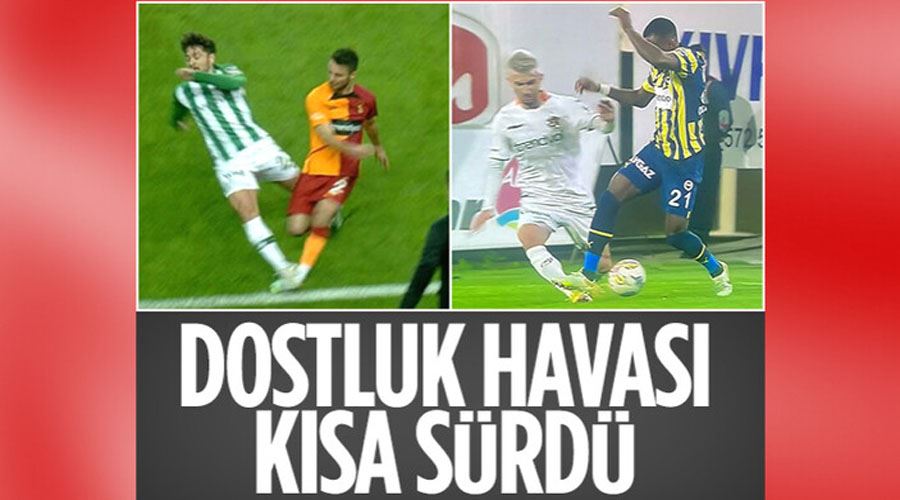 Hakem kararlarına tepki gösteren Galatasaray
