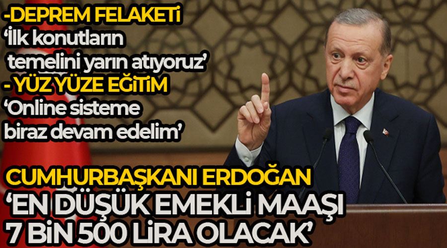 Cumhurbaşkanı Erdoğan