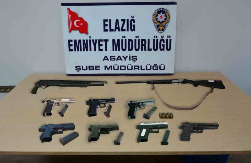 Elazığ’da asayiş ve şok uygulaması: 24 şüpheli tutuklandı
