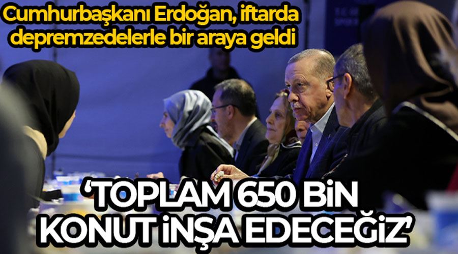 Cumhurbaşkanı Erdoğan: 