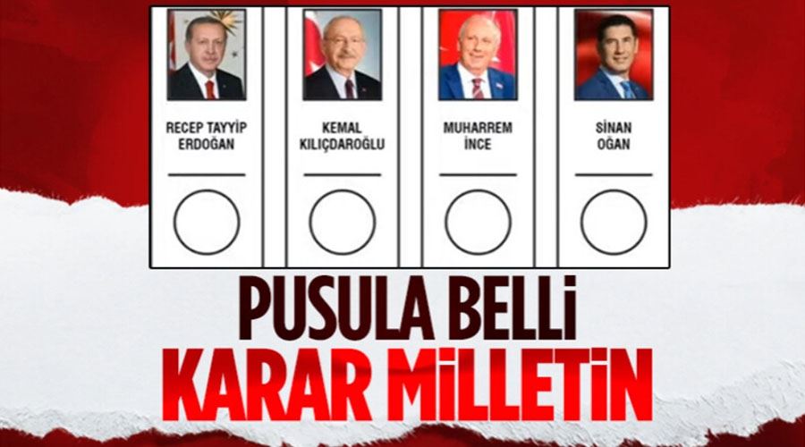 İmza yarışı sona erdi: YSK Başkanı Cumhurbaşkanı adaylarını açıkladı