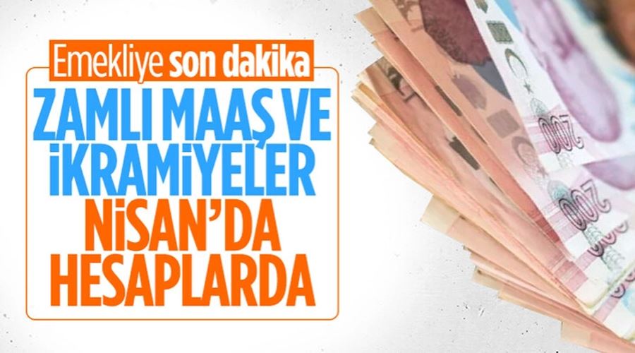Vedat Bilgin duyurdu! Zamlı emekli maaş ve ikramiyeler Nisan ayında ödenecek