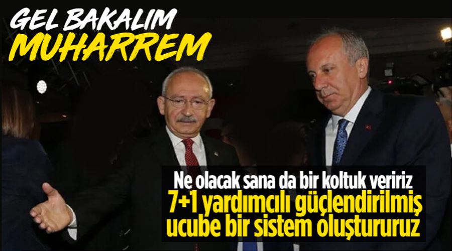 Kemal Kılıçdaroğlu yarın Muharrem İnce